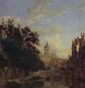 Jan van der Heyden City Vision oil painting reproduction